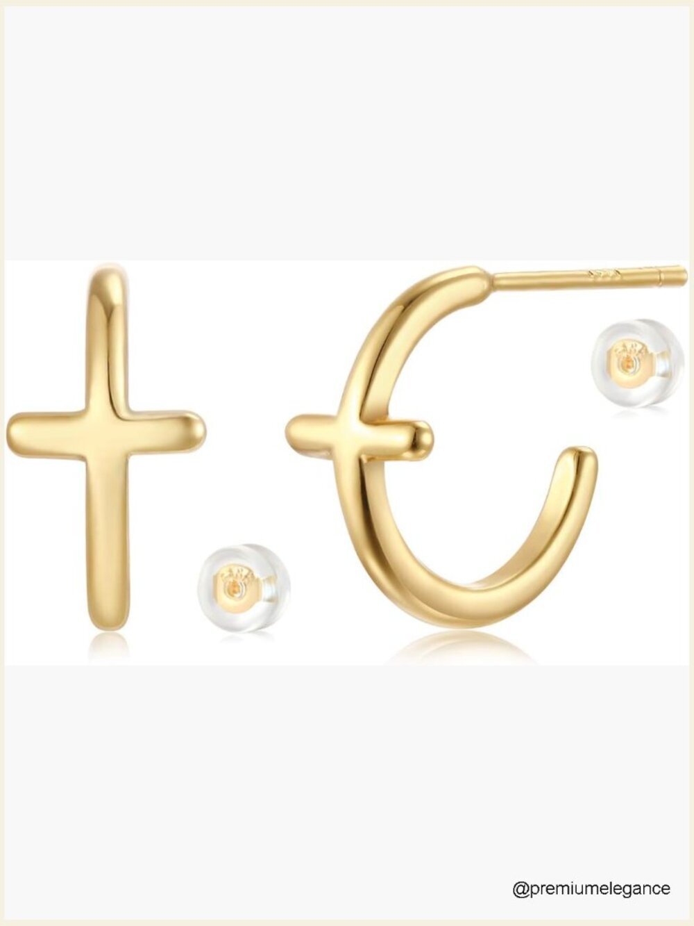 Small Simple 14K Gold Filled Hoop Earrings Hypoallergenic Handmade